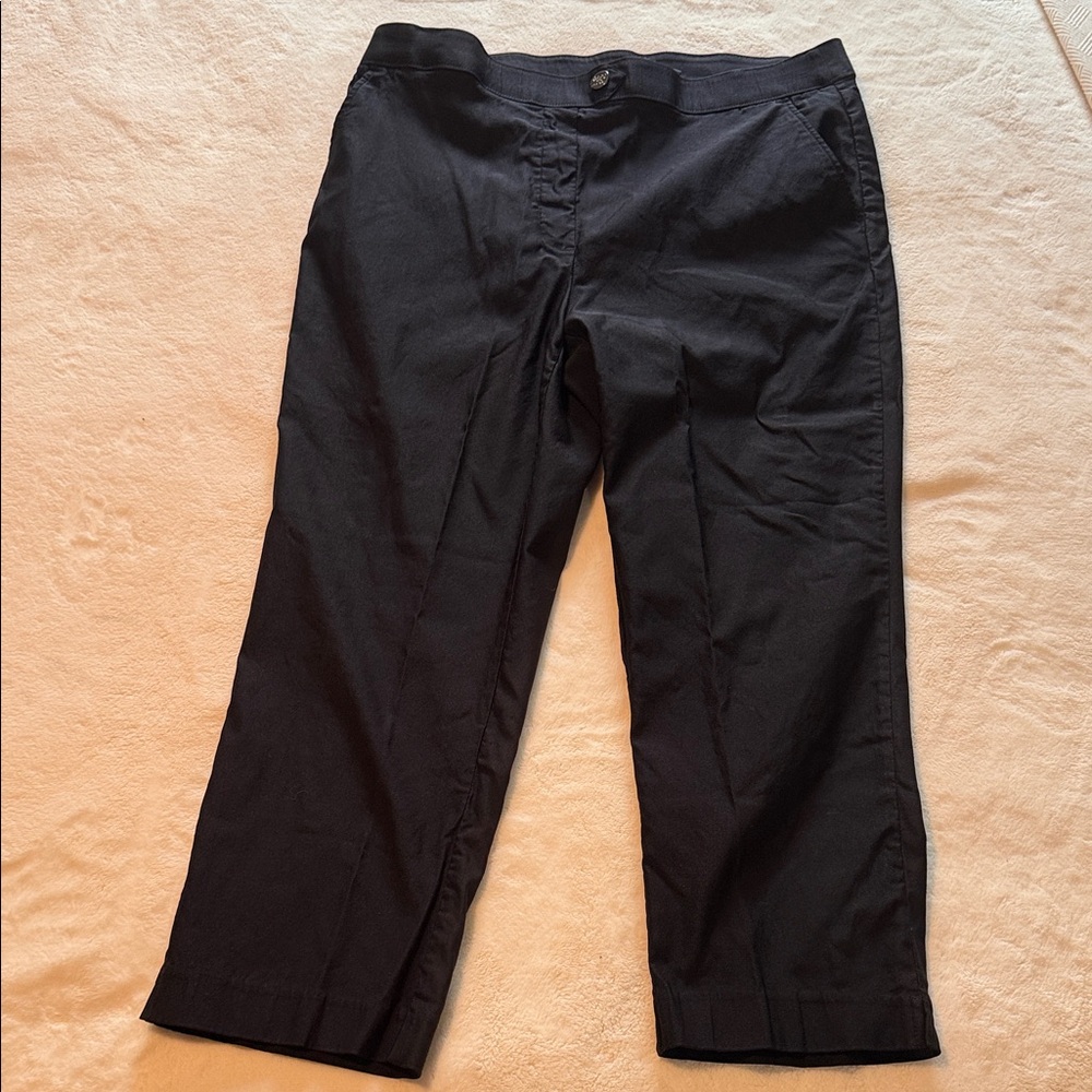Rafaella Black Ankle Pants